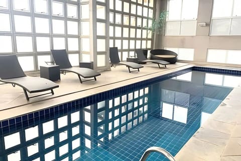 Indoor pool, outdoor pool