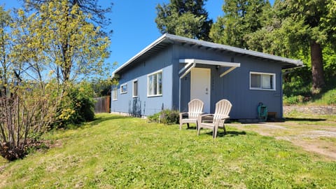 Photo of your half of the duplex, taken from the front yard 