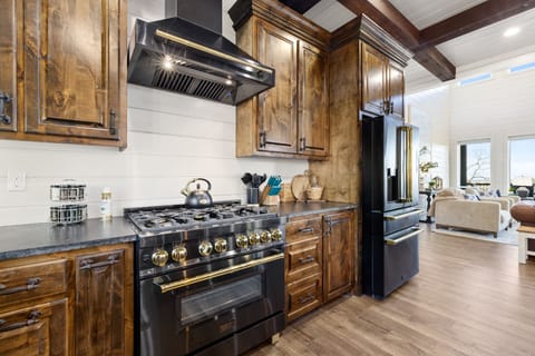 Beautiful kitchen stove