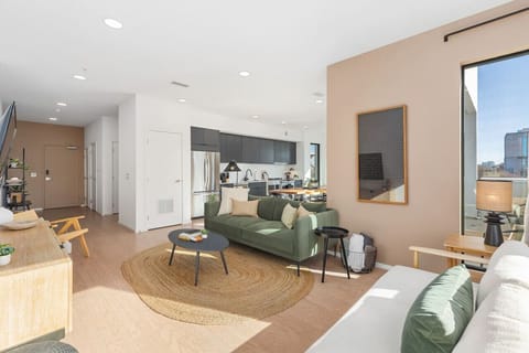 Relax and decompress after a day of exploring in the spacious, tranquil living room with a Smart TV.