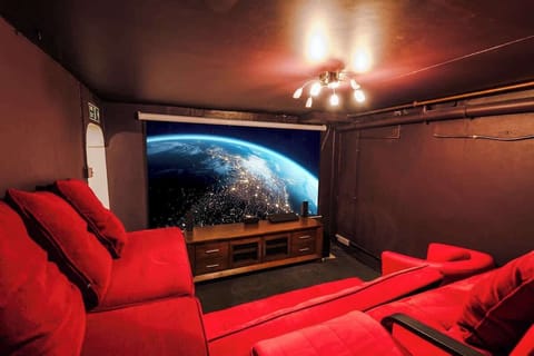 Movie night with the family is the best! 