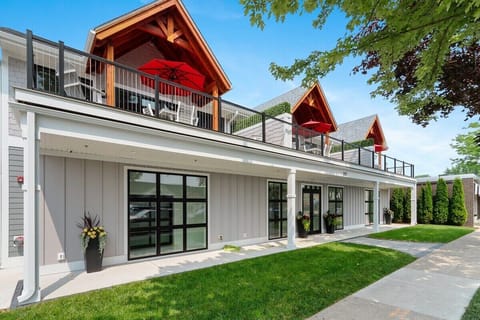 Front of building- parking is behind