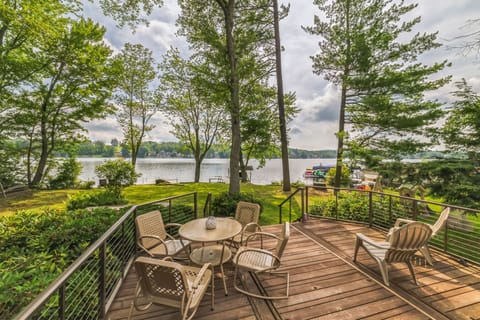 AMAZING view of Newton Lake.  