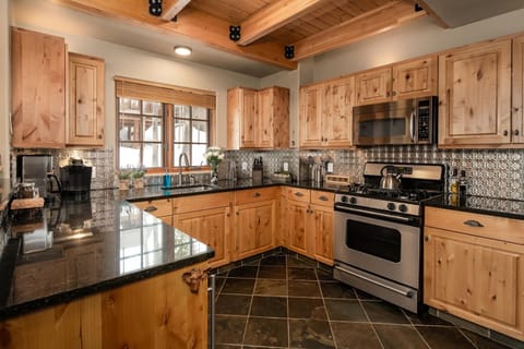 Indoors, Kitchen, Microwave, Oven, Floor