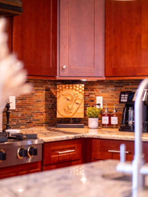 Breakfast Nook Delight: Start your day in our charming kitchen nook, filled with natural light and the promise of delicious meals.