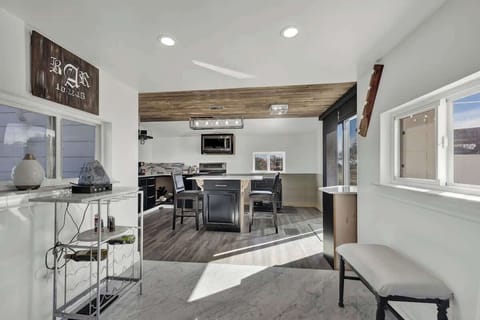 House, 1 Double Bed, Patio (240 Stony Hills Rd) | Private kitchen | Coffee/tea maker