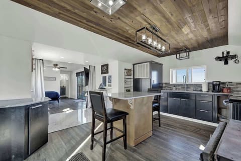 House, 1 Double Bed, Patio (240 Stony Hills Rd) | Private kitchen | Coffee/tea maker