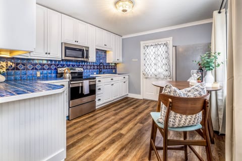 This gorgeous kitchen in unit A has all you need to create delicious meals together.