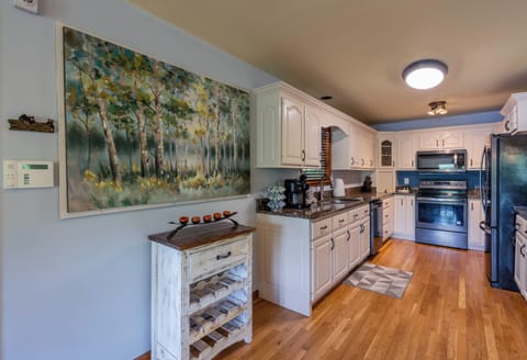 Bring your favorite bottle and store it in style—our wine rack is ready for your next pour.