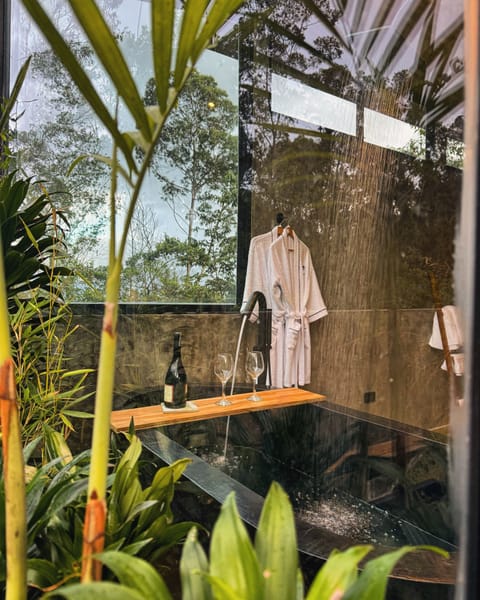 LORD S VILLE | Bathroom | Hair dryer, bathrobes, slippers, towels