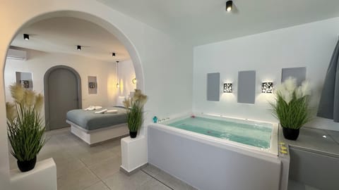 Junior Suite with Indoor hot tub | 1 bedroom, hypo-allergenic bedding, in-room safe, individually decorated