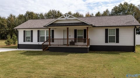 Front of house before new concrete was poured.