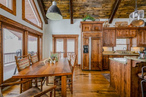 For enhanced privacy within your group, enjoy brewing your morning coffee and preparing your favorite breakfast in our upstairs kitchen area.