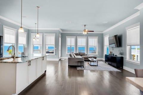 House, Multiple Beds (Blue Skye) | Living area | TV
