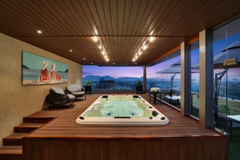 Rooftop pool