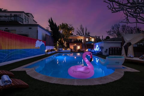 Dive into relaxation in our inviting outdoor pool.