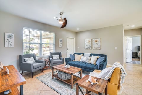 Cape Coral Vacation Rental | 3BR | 2BA | 1,218 Sq Ft | Step-Free Access