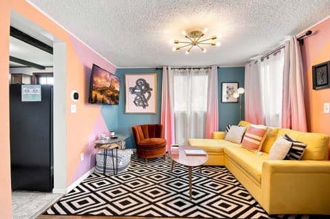 Living room, wide angle