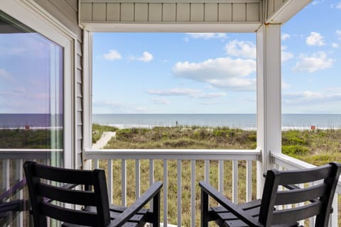 Private balcony with ocean view—perfect for morning coffee and sunrises!