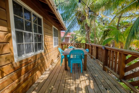 Back Deck and Outdoor Seating Area