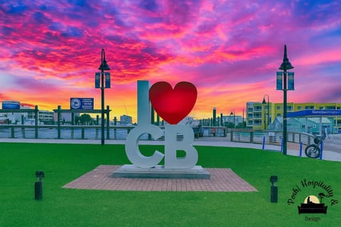 Visit the CB Mural by the charter docks and snap a pic at sunset!