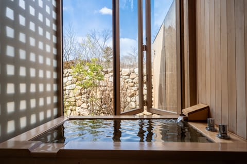 Suite Villa Connecting Force, Non Smoking | Bathroom | Separate tub and shower, free toiletries, hair dryer, slippers