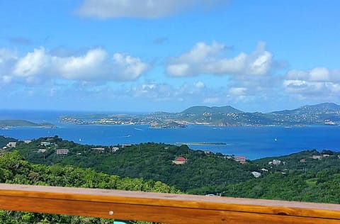 View from the villa.