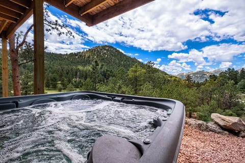 Beautiful views from your hot tub.