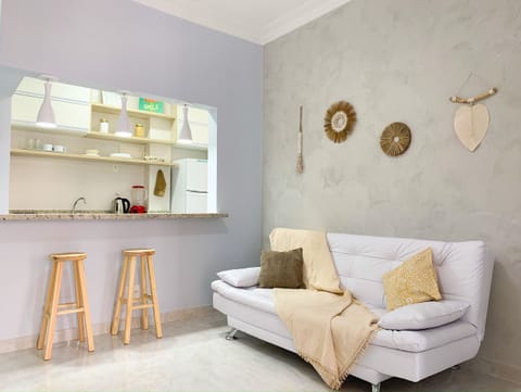 well decorated living room