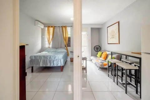 Junior Apartment, 1 Queen Bed with Sofa bed, Patio, Garden View | 1 bedroom, blackout drapes, iron/ironing board, free WiFi