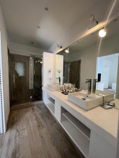 Deluxe Room | Bathroom | Shower, free toiletries, hair dryer, bathrobes