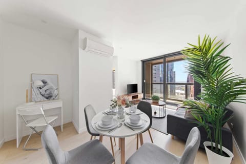 A well furnished interior.