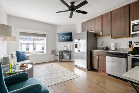 Open Concept Living Room and Kitchen