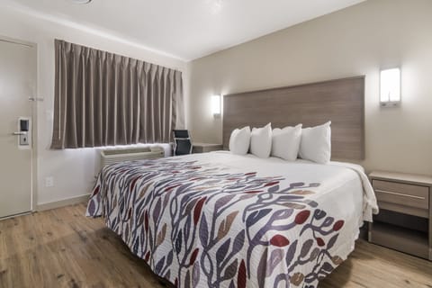 Desk, blackout drapes, free cribs/infant beds, free WiFi