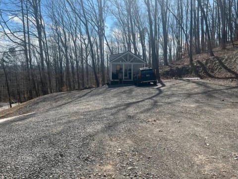 Plenty of parking for a boat