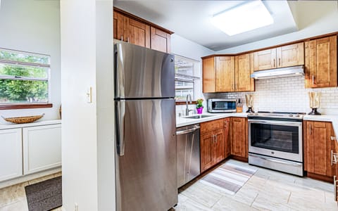 Well equipped and modern kitchen