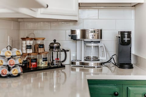 [Main Floor] Coffee your way...dripped, pressed, or consumed way to easy and often...thanks Keurig!