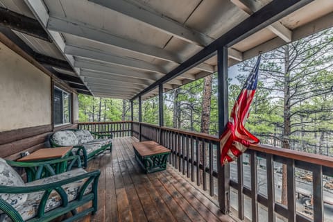 Experience nature at its finest — from your deck or through the windows.