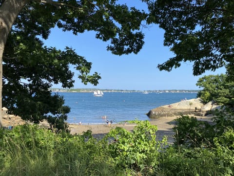 Half Moon Beach - just a short walk away!