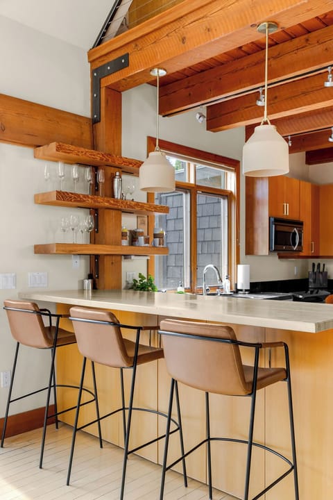 A stylish perch for morning coffee or evening wine, steps from the action.