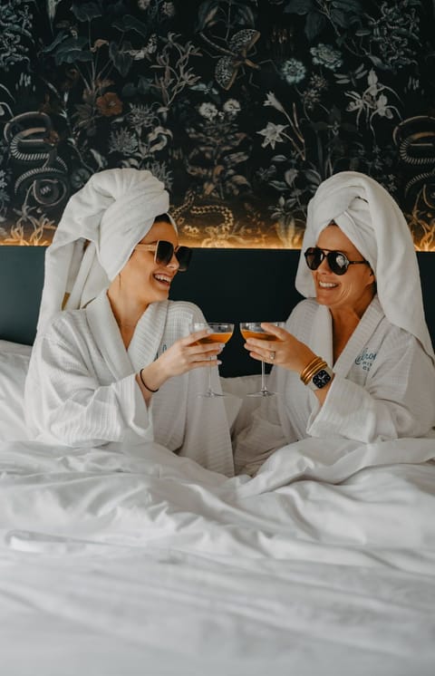 Deluxe Cabin, Pool View | Premium bedding, pillowtop beds, individually decorated