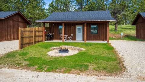 front of cabin