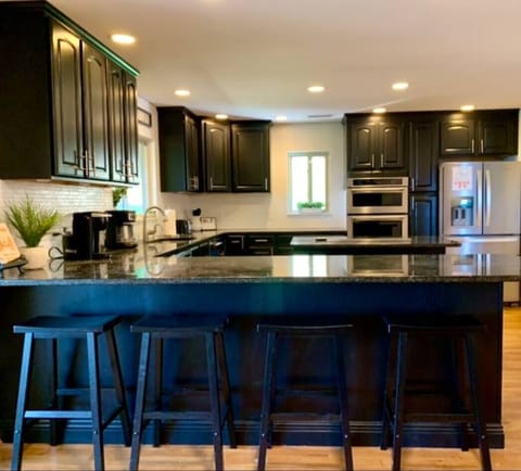 Kitchen w/ Bar Seating (Main Level)