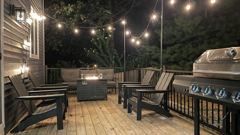 Step outside & embrace the fresh air or fire up the grill in our inviting deck.