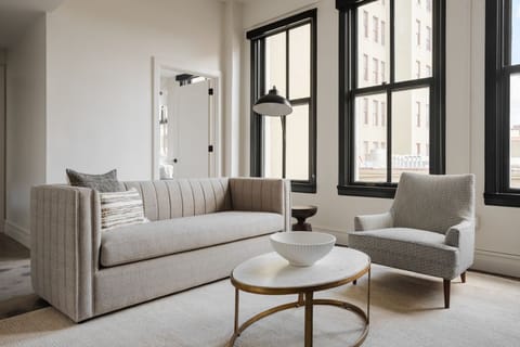 A spacious spot to gather and strategize city escapades.