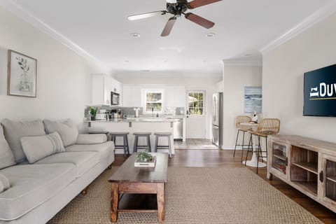 Living Room with Smart TV