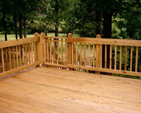 Back deck