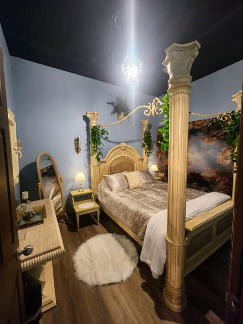 Queen bed imported from Italy