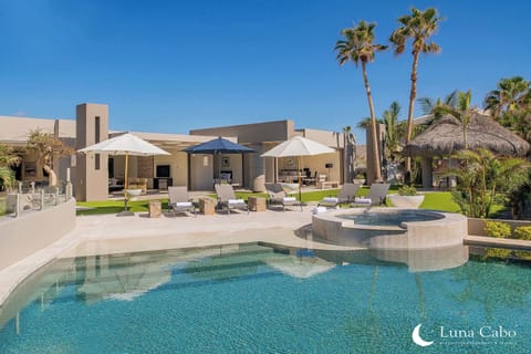 Luxurious poolside experience with seamless access to the stunning infinity pool.