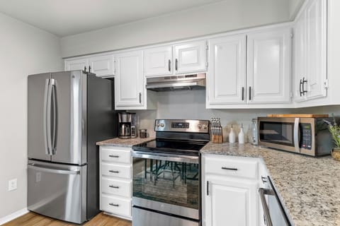 Fully stocked kitchen for all your cooking and baking needs!